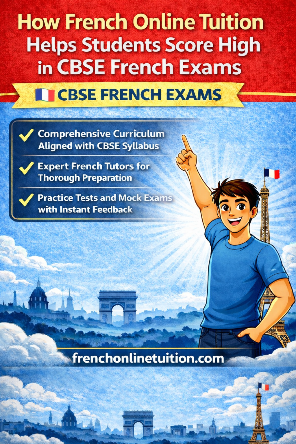 How Online French Tuition Helps You Score High in CBSE French Exams 2026