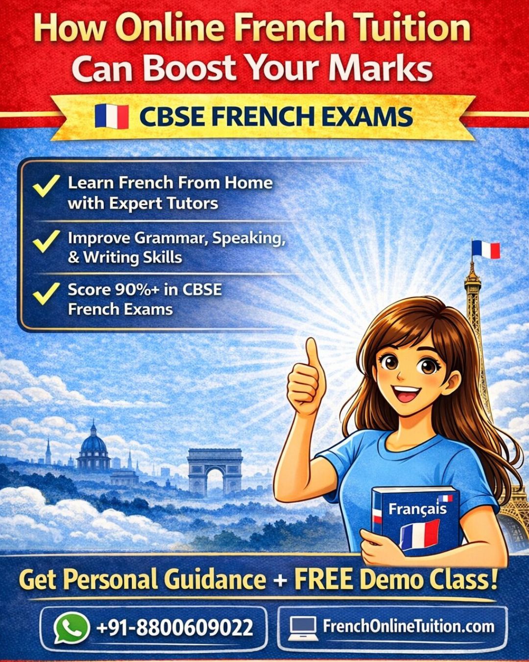 French online tuition for CBSE success